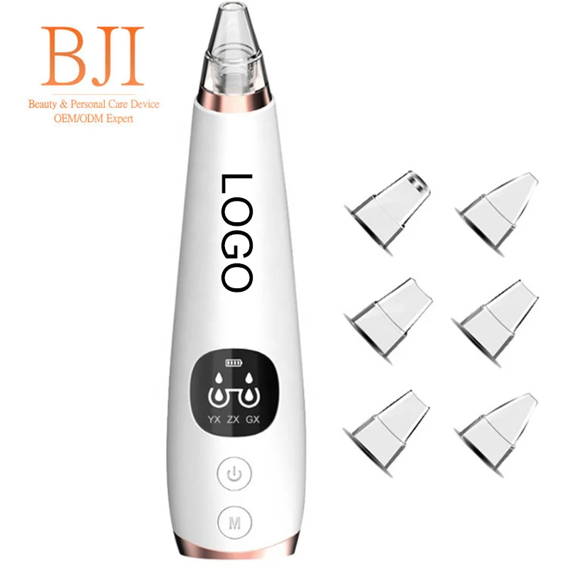 
Wholesaler Facial Suction Whitehead Electric Pore Vacuum Blackhead Remover 