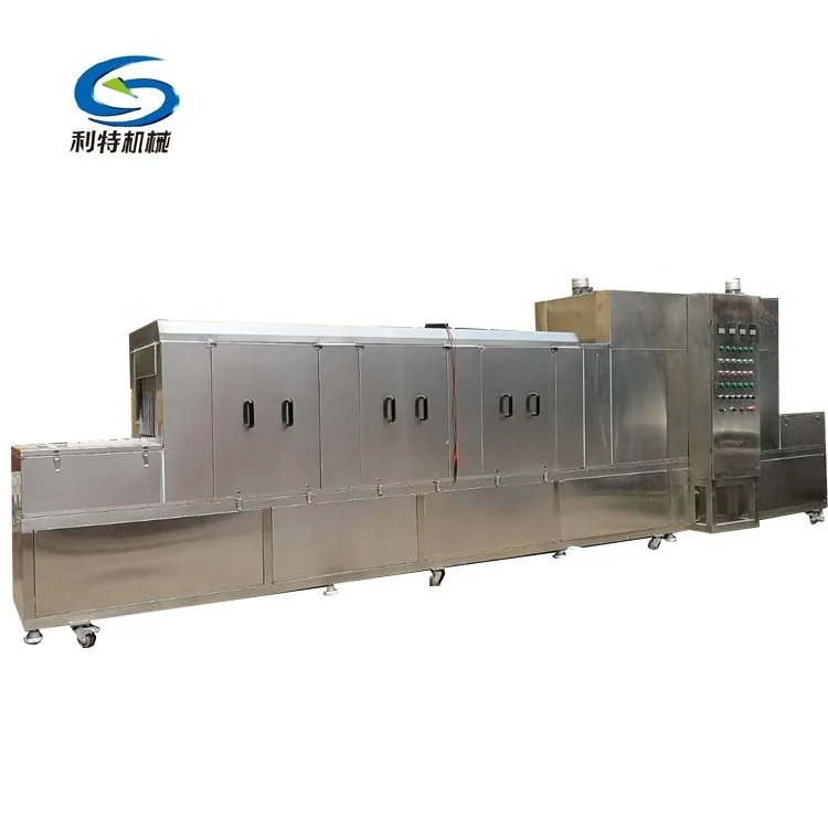 304 stainless steel automatic bakery trays cleaning machine