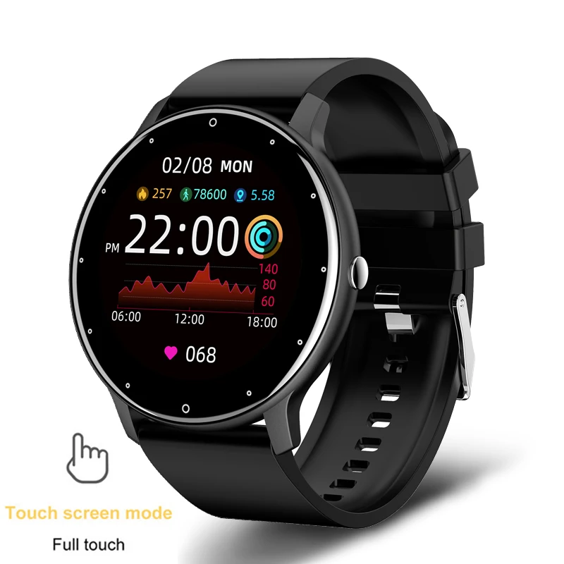 ew Smart Watch Men Women Full Touch Screen Sport Fitness Watch IP67 Waterproof For Android IOS Smartwatch Men