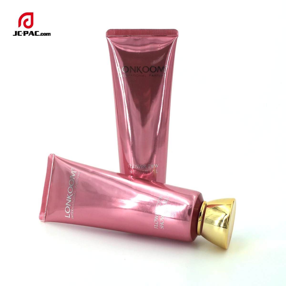 Pretty Cosmetic Packaging Plastic Tube with Flip Top Cap for BB Cream Clear Plastic Packaging Tubes Empty Silver Squeeze tubes