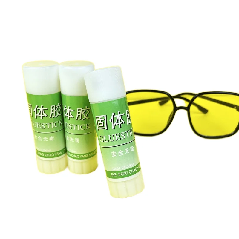 White Solid Glue Stick Set Cartoon Pattern for School Use Wholesale Color Solid Glue Sticks