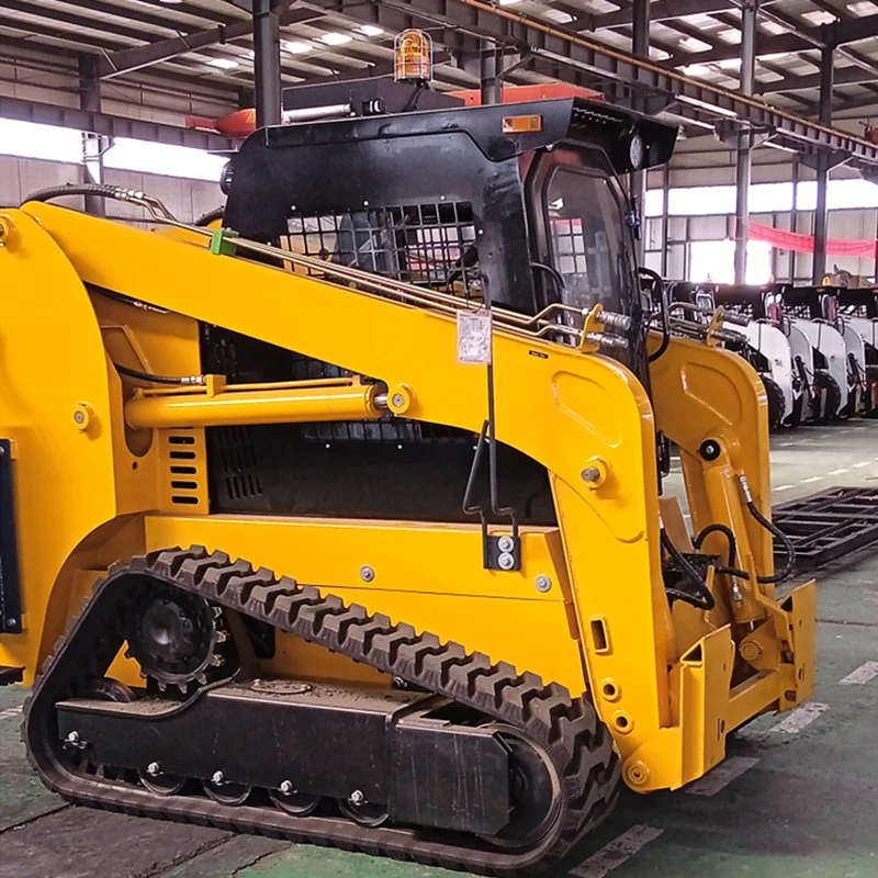 Shanding лидер продаж сельскохозяйственный мини-погрузчик с бортовым поворотом дизельный маленький гусеничный погрузчик приспособлениями для