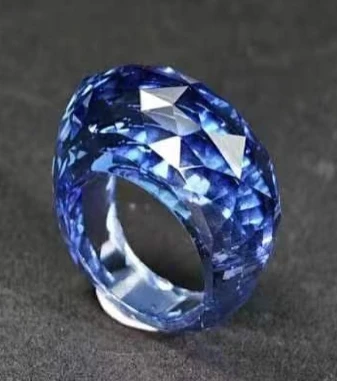 Customize Unique Pure Ruby Rings Big Size Carat 80CT 100CT Lab Grown Ruby Sapphire Paraiba Synthetic Diamonds Ring for Men