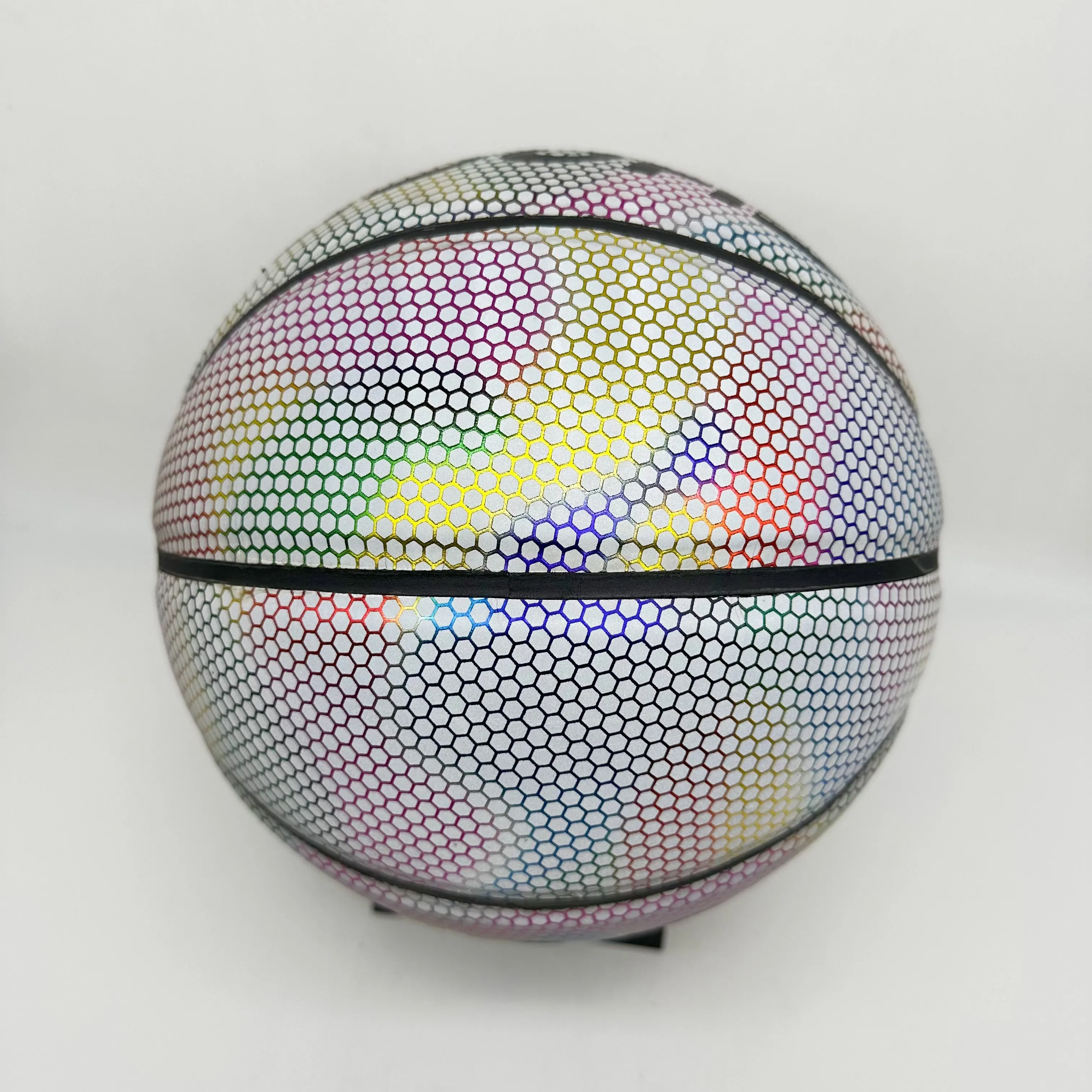 Factory Direct Standard Size 7 Reflective PU Basketball for Training and Match High Quality Basketball