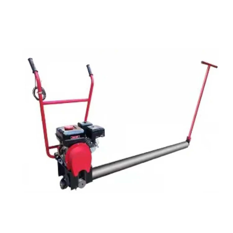 Electric Screed Paving Machine Electric Concrete Leveler Machine Road Paver Machine Single Roller Ground Paver