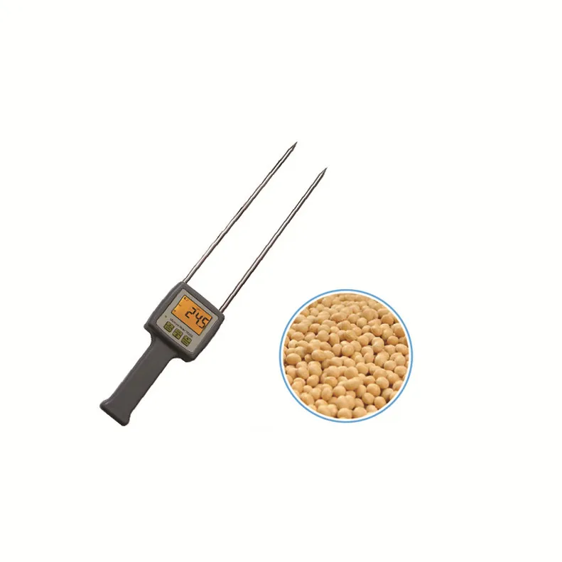 Digital Grain Moisture Meter Hygrometer Use For Corn Wheat Rice Bean Peanut Grain Measurement Moisture Humidity Tester