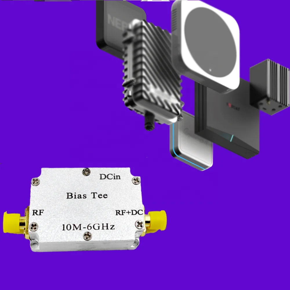Fast Dispatch High Quality Wholesale Low Insertion Loss Dc 1-50v 10mhz-6ghz Rf Accessories Isolated Bias Tee