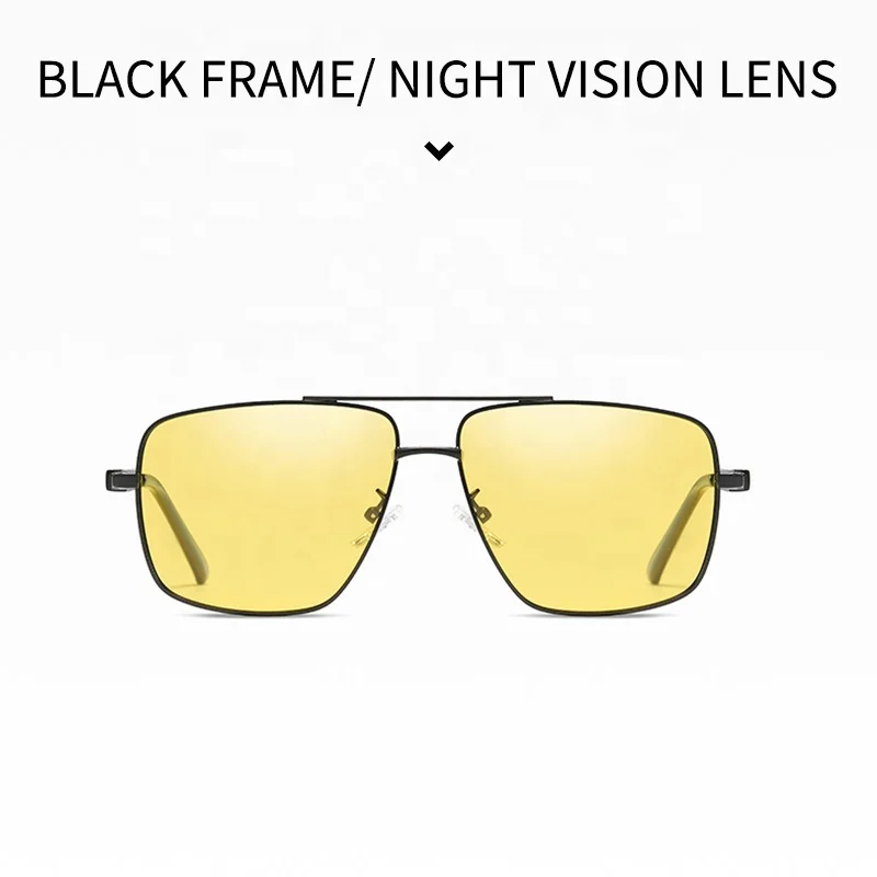 
Sunglasses mens own brand retro steampunk sunglasses metal frame night vision driving glasses 