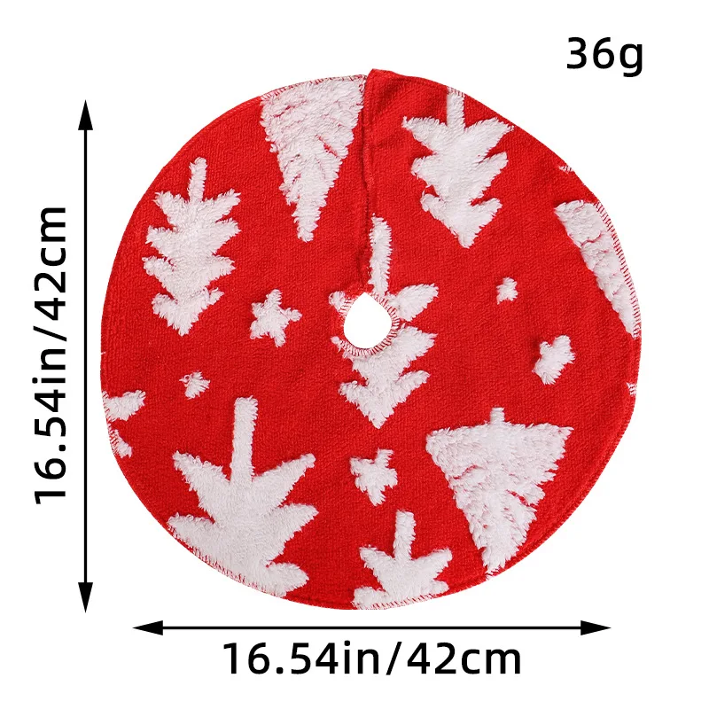 Small size Mini Christmas Tree Skirt Decoration Wholesale New Desktop Christmas Tree Decoration