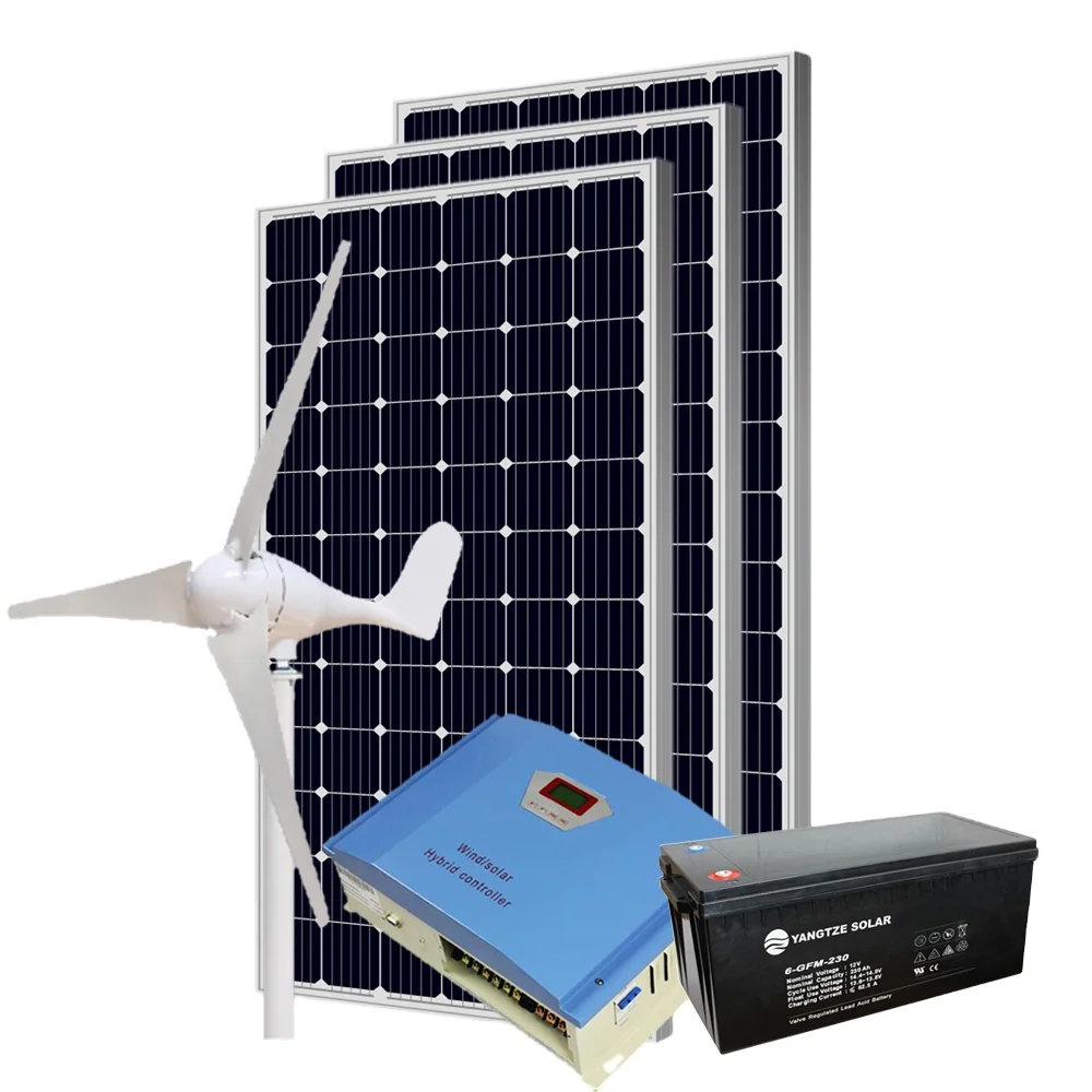 Yangtze solar and wind power hybrid system 30kw