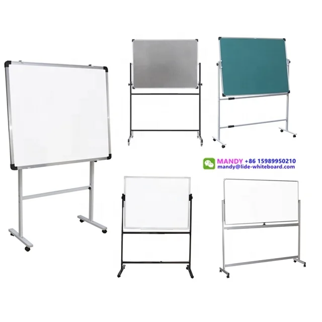 folding magnetic white board