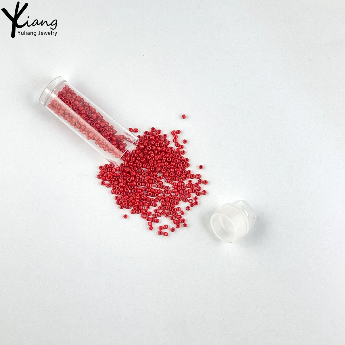 Wholesale 2mm High-quality Porcelain Stone Rice Beads at Actual Prices for DIY Bracelet Necklace and Jewelry Production.
