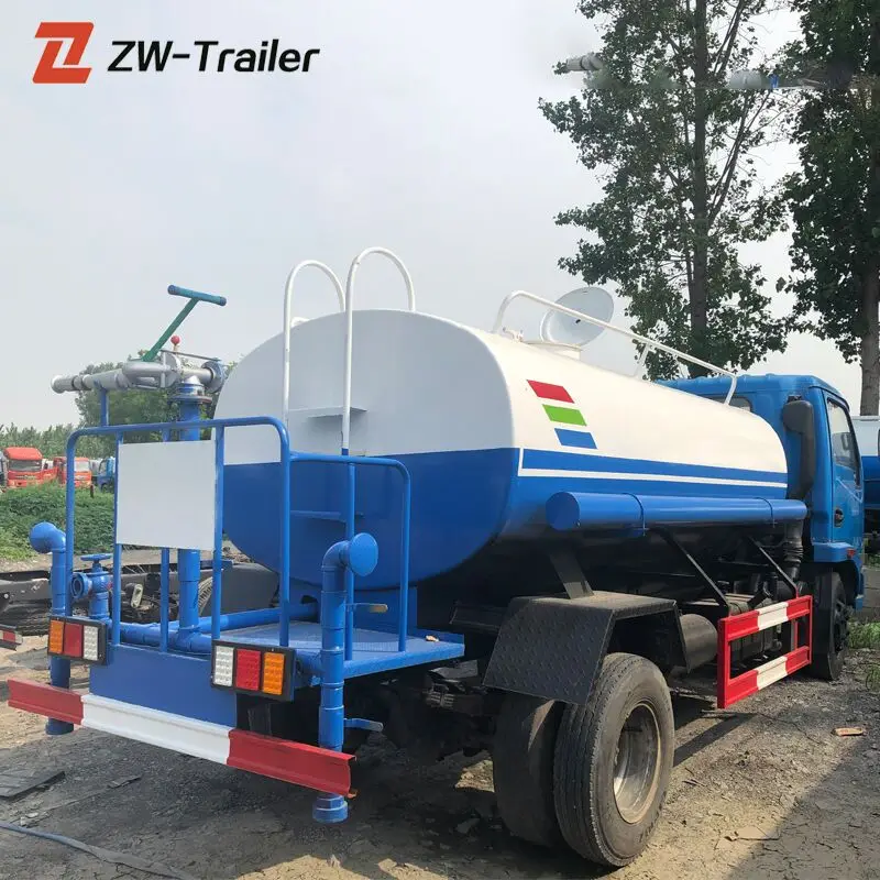  China Foton brand Good condition second hand water cart sprinkler 10 CBM transport truck for