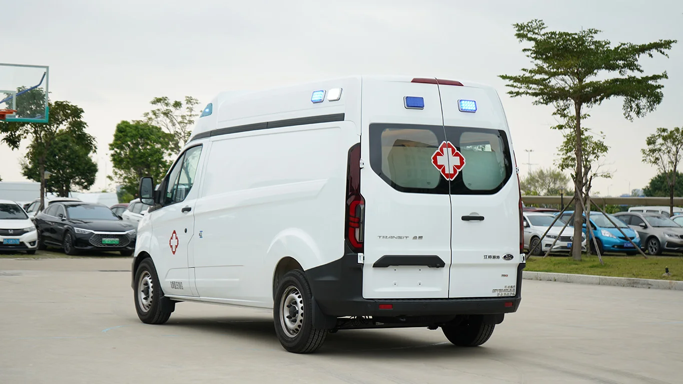 Ambulance Car Transit V362 Monitoring Medical ABS Interior ICU Emergency Ambulance Vehicle Ambulance Manufacturer