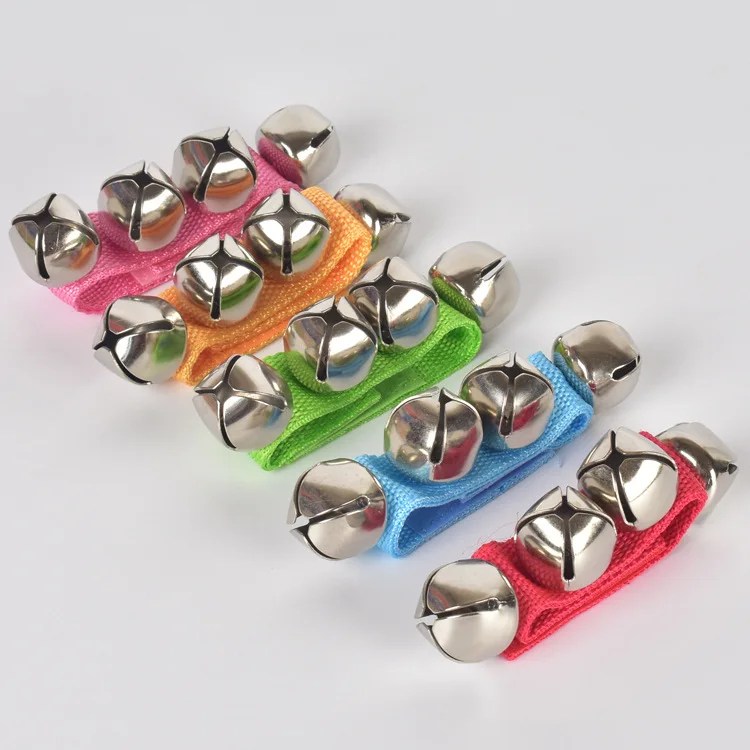 Kids Hand Wrist Bell Ring Rattle Education Musical Bracelet Toy Gift Repair Tool Suitable for Boys and Girls