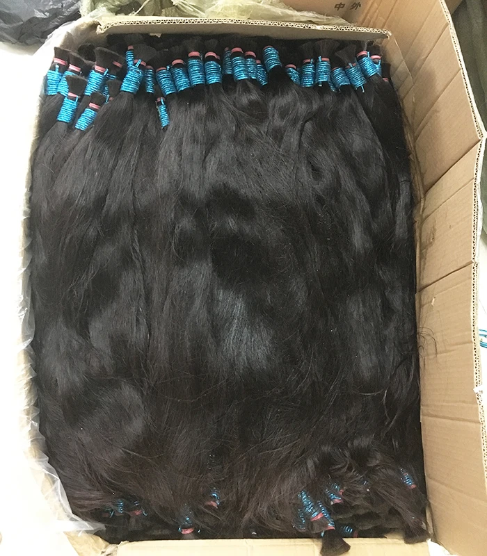 MaxHair 100% натуральные необработанные волосы выровненные с кутикулой прямые для наращивания человеческие