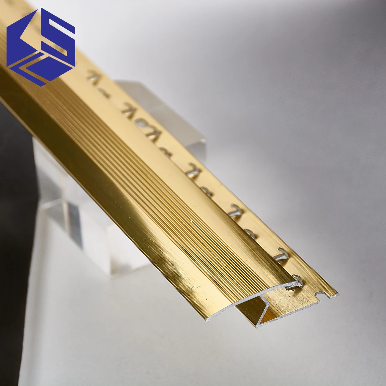 Алюминиевый ламинат KSL, Z-образный профиль, металлический напольный порог, переходная крышка, отделочные полосы для ковровых покрытий, профиль