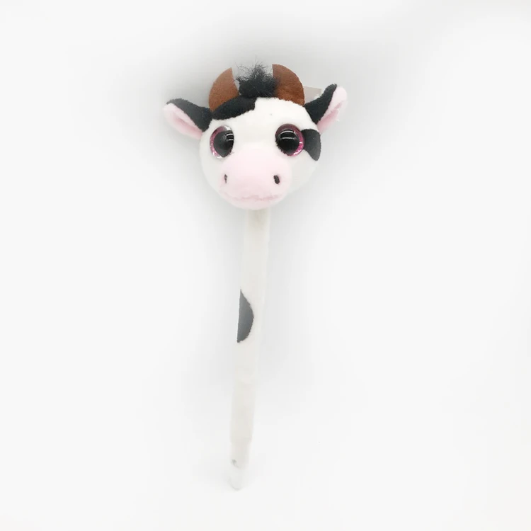 animal stuffed plush toy animal head cute kawaii lovely stuffed plush toy pen/ballpoint pen/pencil