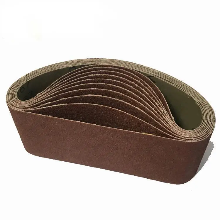 Abrasive Tool Zirconia Oxide Grain Polyester Sanding Belts for Stainless Steel Metal