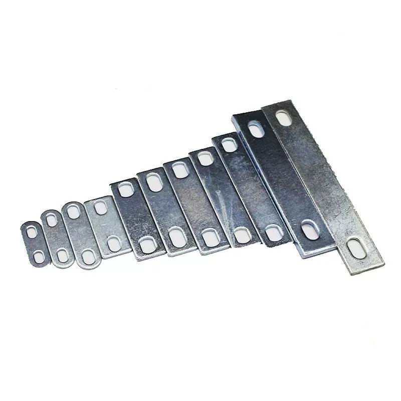 Two Holes 304 Stainless Steel carbon Steel U-shaped Clip Baffle Plate Clip Pipe Band Clamp For U-shaped Bolt