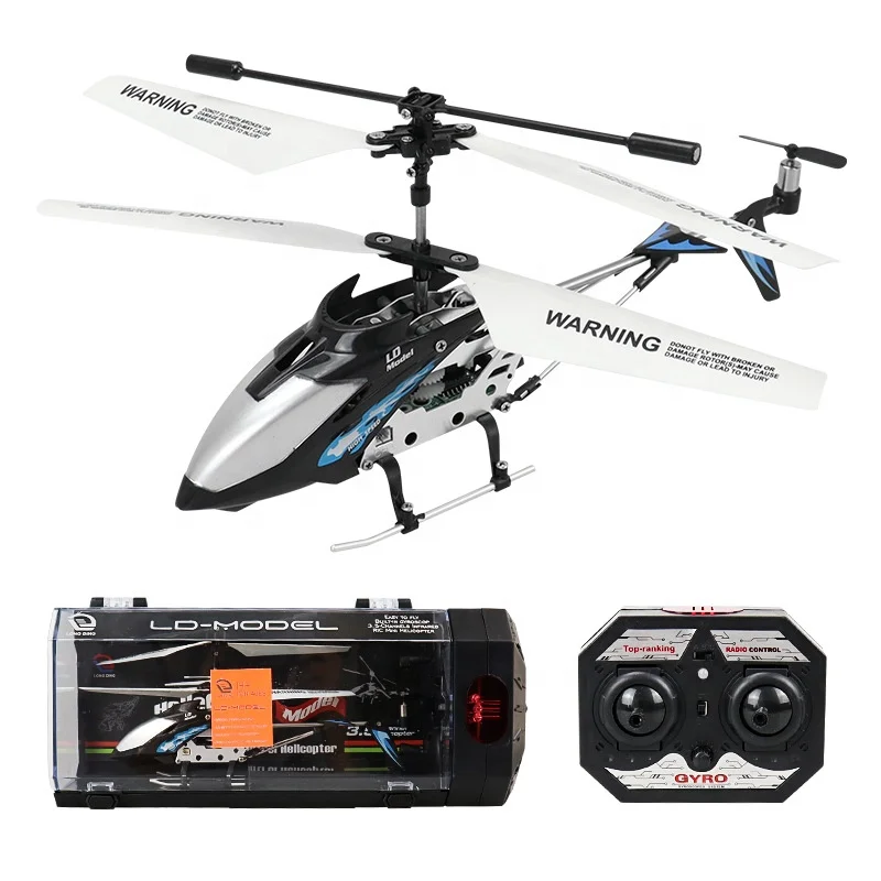 3.5CH Metal RC Helicopter With Lights Remote Controller Helicopter