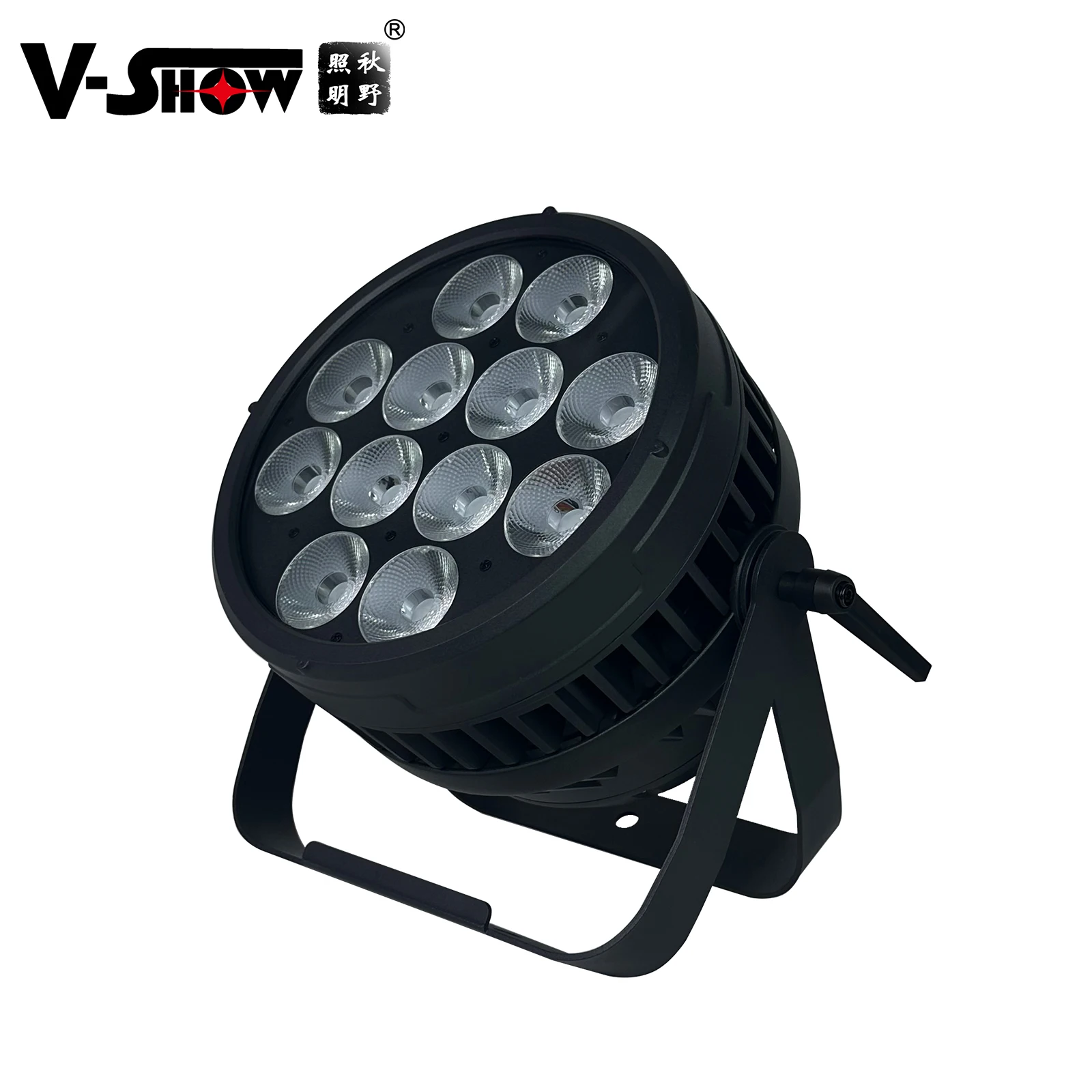 VShow WP1220 12pcs 20W RGBWA UV 6in1 waterproof led par light outdoor parcan