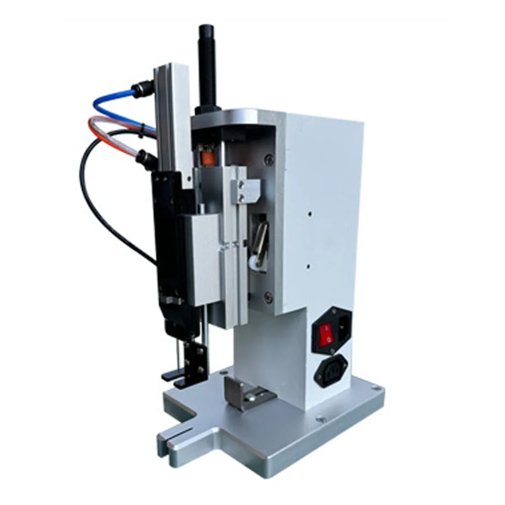 Pneumatic plastic staple attaching machine heavy duty elastic stapling pin electric pin stapler machine garment  sewing machine