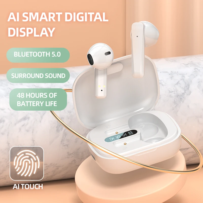 Wholesale New Product Bt 5.0 Earphone In-ear Super Bass Stereo Headphones Waterproof Earphones