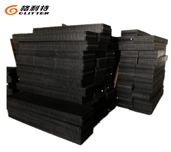 industrial mildew resistant plastic evaporative cooling pad black color