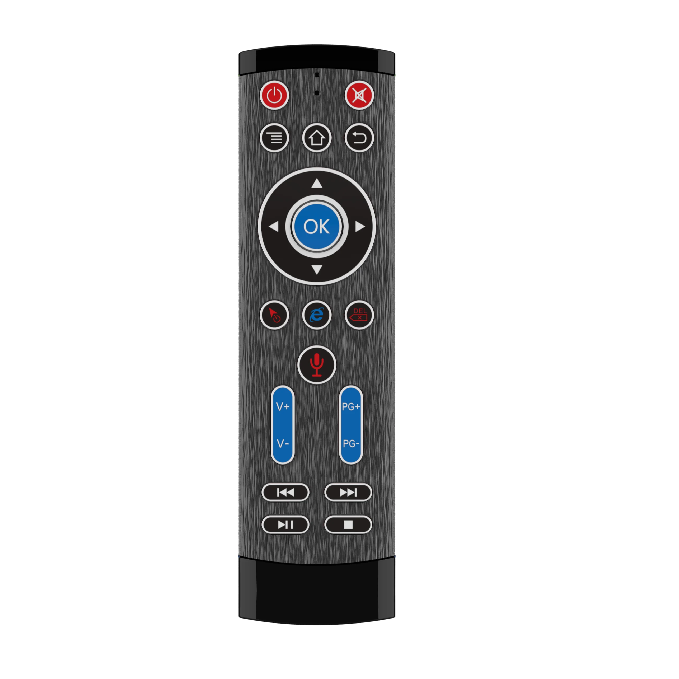 T1Max-1 Remote Control 2.4G Wireless Air Mouse Gyroscope Voice Keyboard Controller for MAC Linux Android Win TV Box