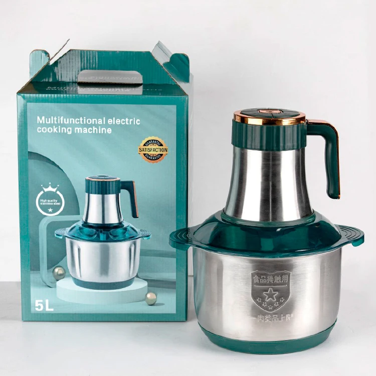 National Meat Grinder Mince Meat Machine 5L Electric Meat Grinder Mincer Mixer Home Blender