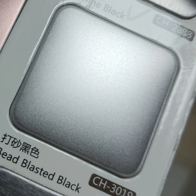 Bead Blasted Black Stainless Steel Sheets  for High Class Restaurants Star Hotel Inox Panel