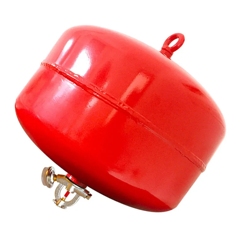 Factory price automatic red color hanging fire extinguisher dry powder for fire fighting system