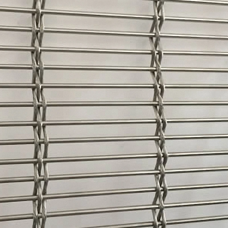 Custom-manufactured Stainless Steel Woven Wire Mesh For Cabinet