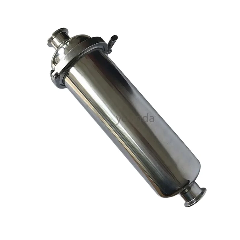 Attractive Price New Type Sanitary Stainless Steel Tri Clamp Straight Filter