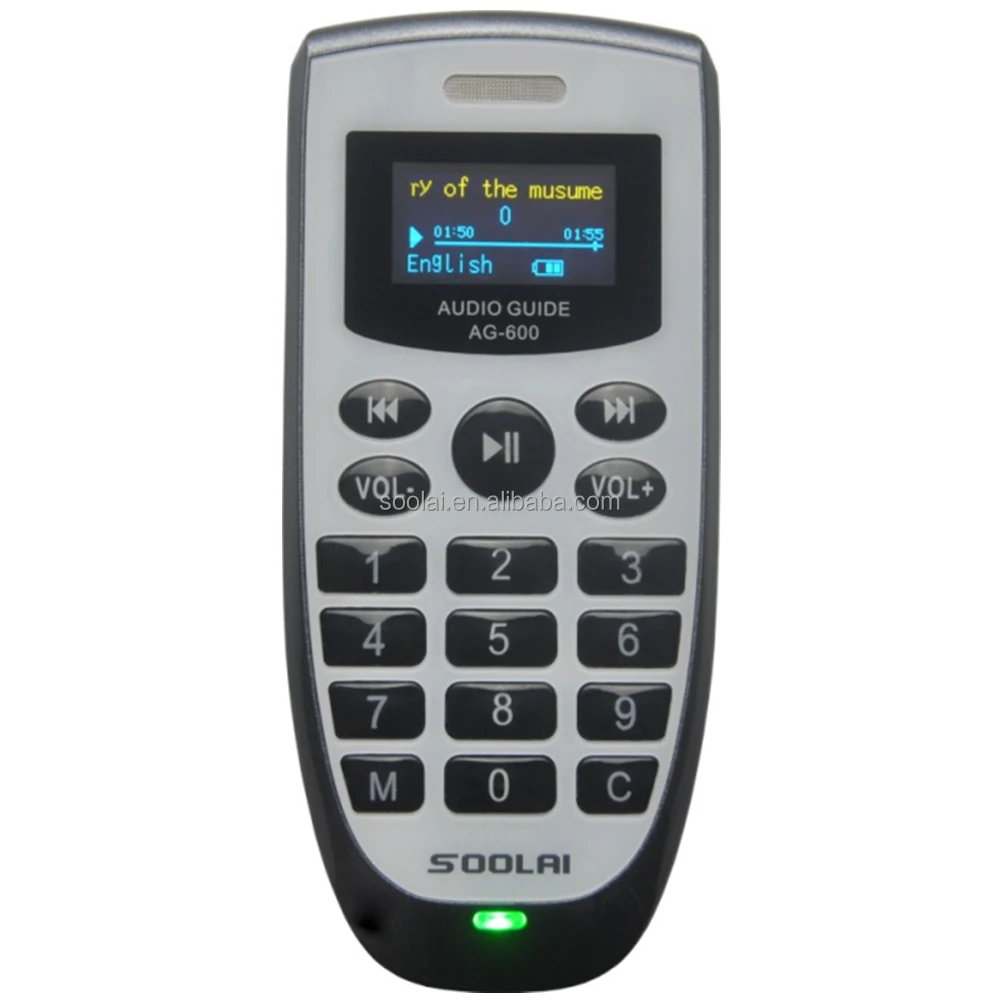 Portable Smart Museum Audio Guide System AG-600 series