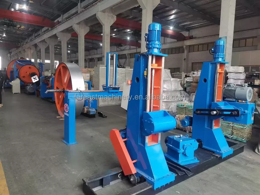 Wire and cable making equipment rotating bow type skip stranding machine of skip bow strander cable rope twist machine