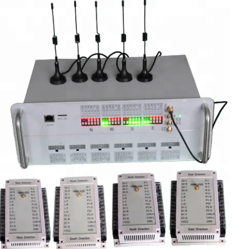Traffic Control Equipment Remote Control Road Temporaly Street Traffic Light Light Controller Equipment