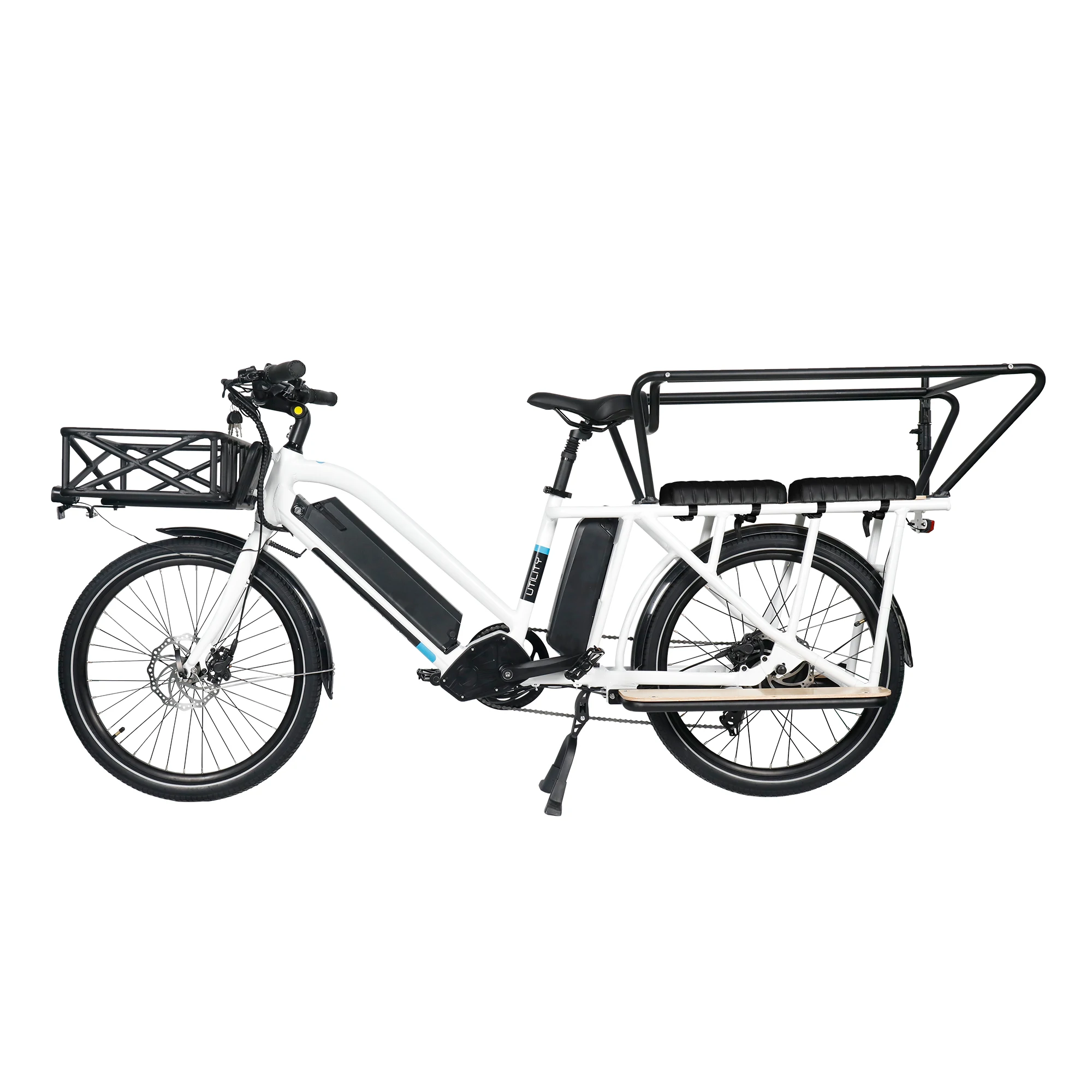 GreenPedel long range cargo ebike aluminum alloy frame ebike 36v 500w electric cargo bicycle for adult