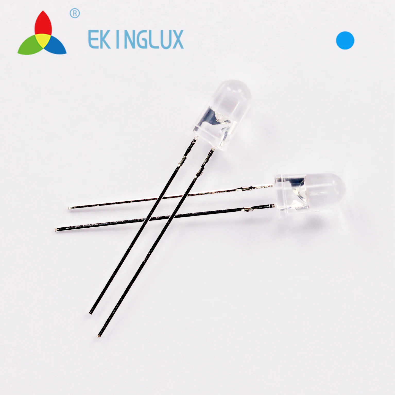  Ekinglux 5 мм led 460nm Светодиодная Синяя лампа синяя