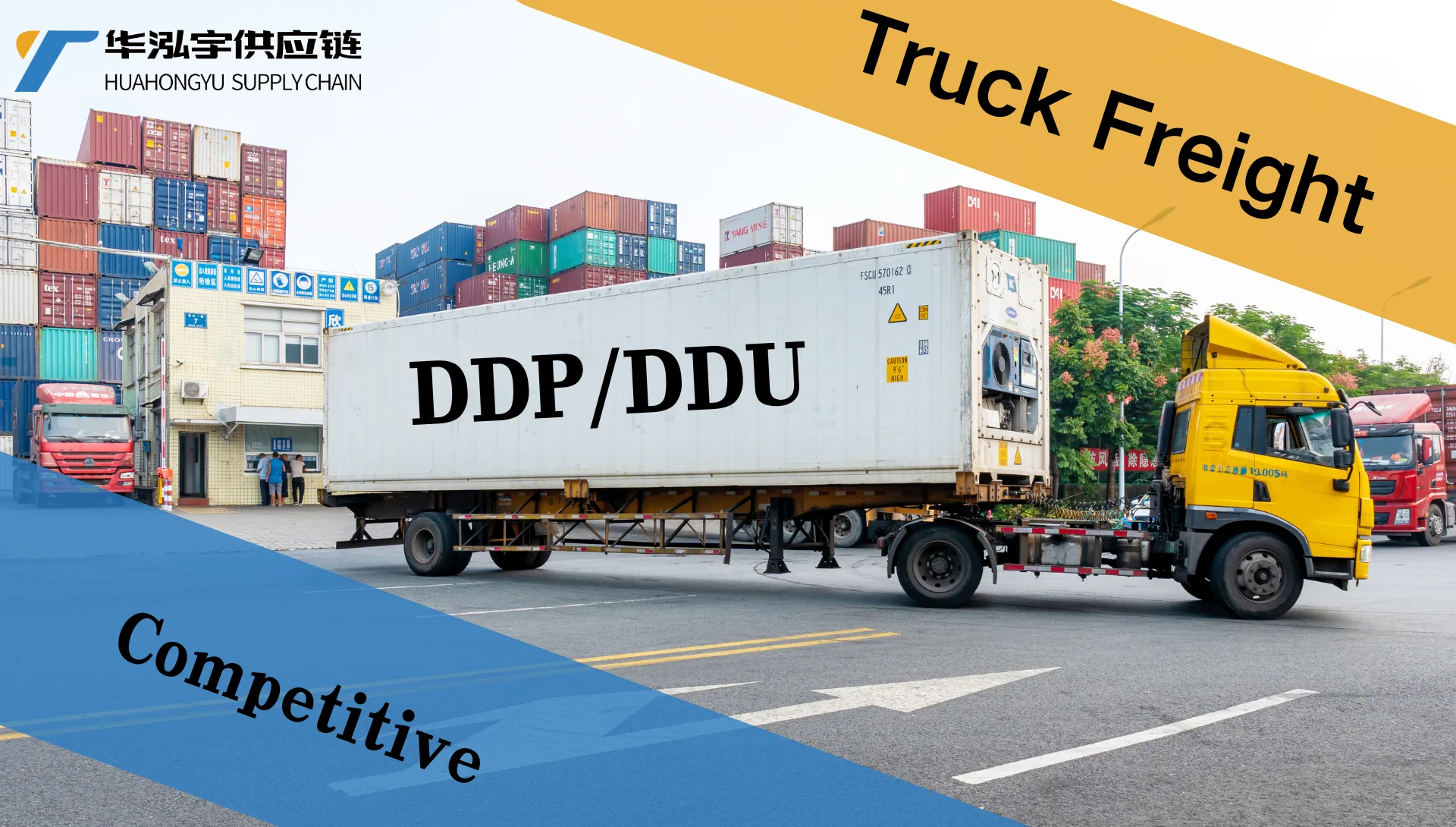 Fast Truck shipping agent air cargo company china to Europe/UK DDP transportation