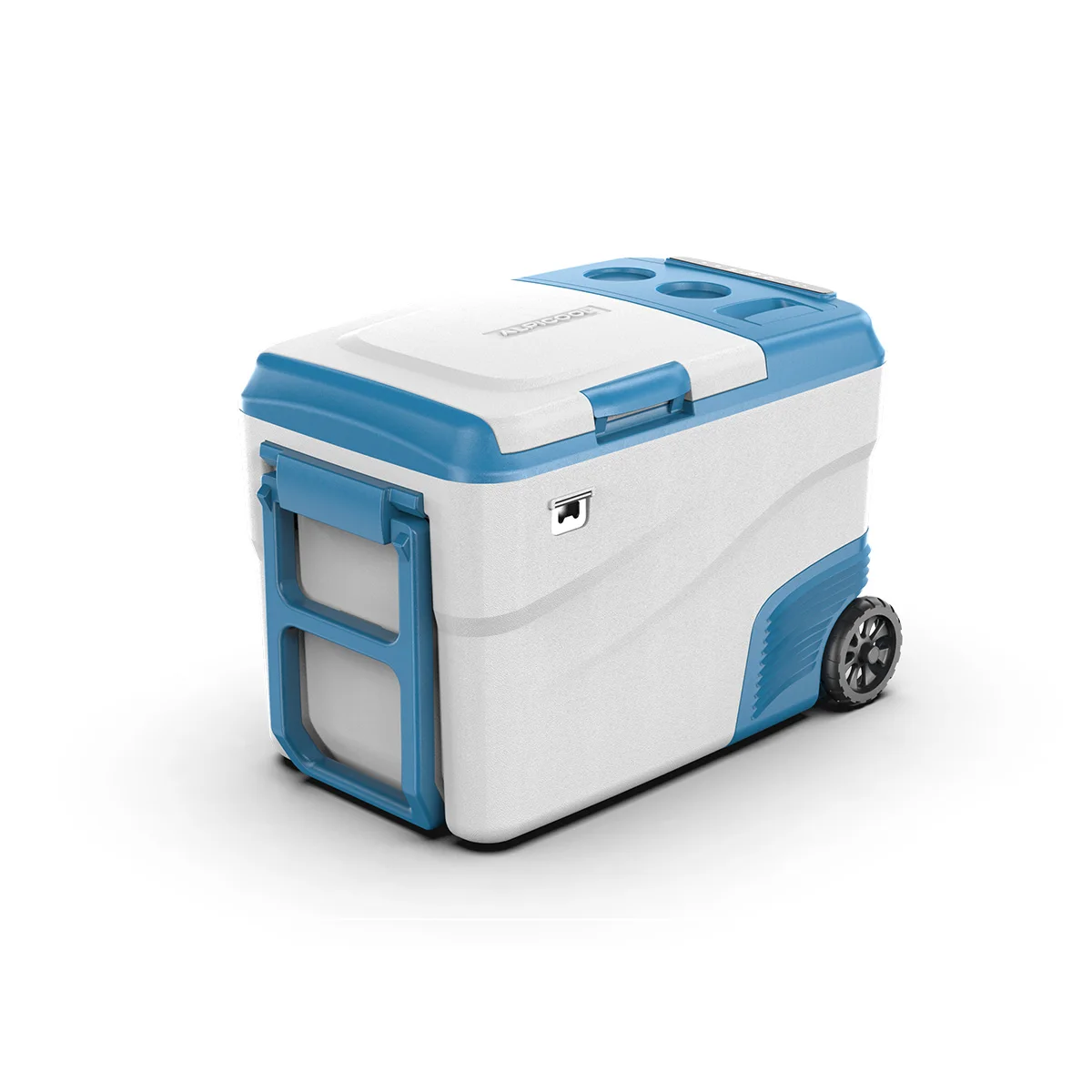 Alpicool DT35 mini Fridge freezer ac dc compressor 12V car home dual use camping refrigeratorfor car with wheels electric cooler