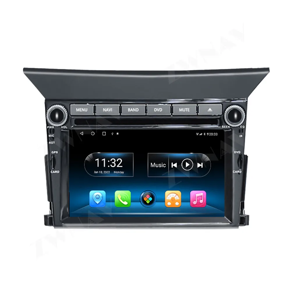 7 дюймов Android 11 автомобильный радиоприемник для Honda Pilot 2009-2013 DSP Carplay GPS Навигация стерео мультимедийное головное устройство