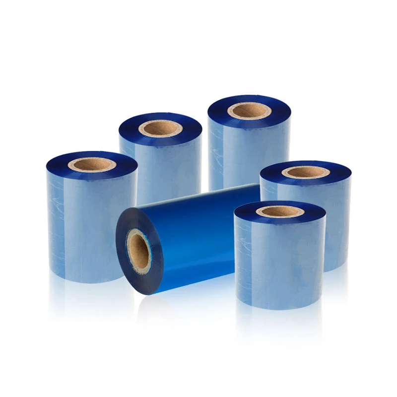 Factory Wholesale Zebra Ribbon Thermal Transfer Wax Resin Ribbon For Barcode Label Printer Printing Labels