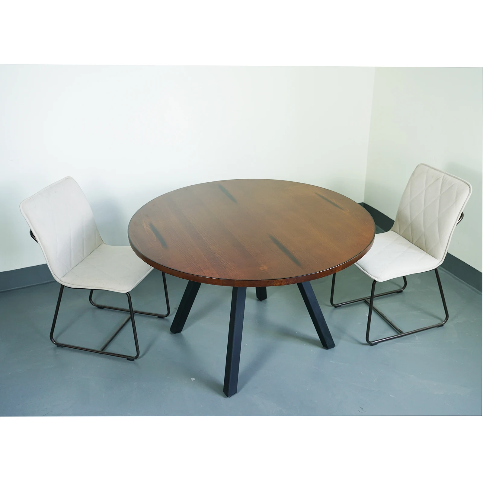 Beech solid wood dining table top restaurant round table tops  Customized 30x30x1.25inch