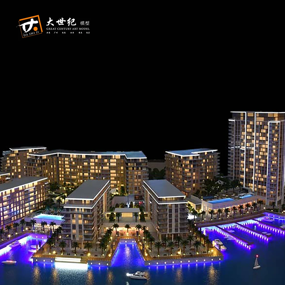 
Various style architectural model maker 3d construction model 