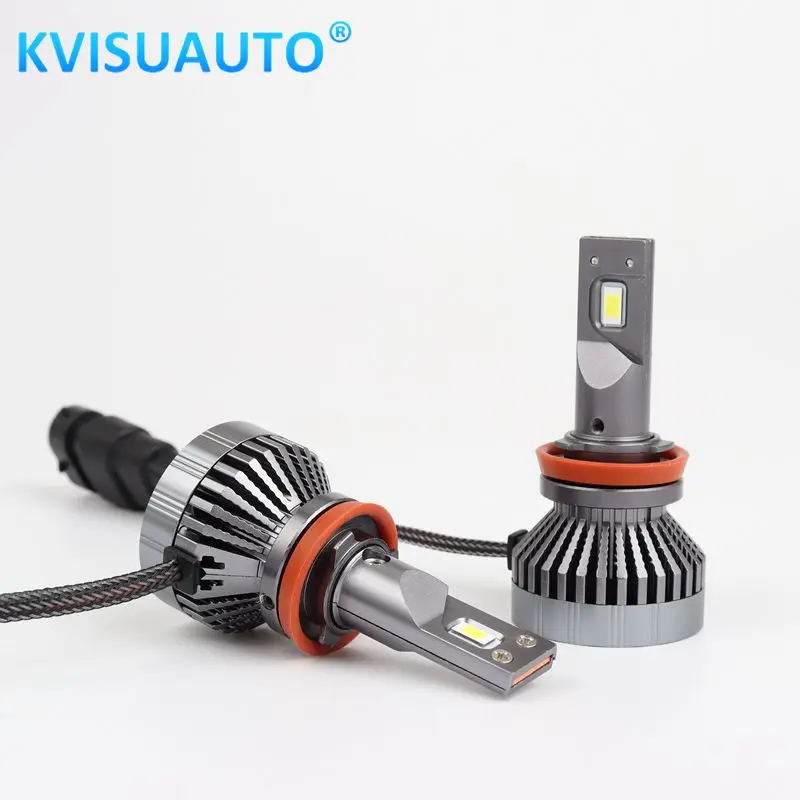  CQL KVISUAUTO H4 110W 16000LM LED H7 canbus H1 H3 H8 H11 9005 9006 55W 20000lm 6000K светодиодная лампа для
