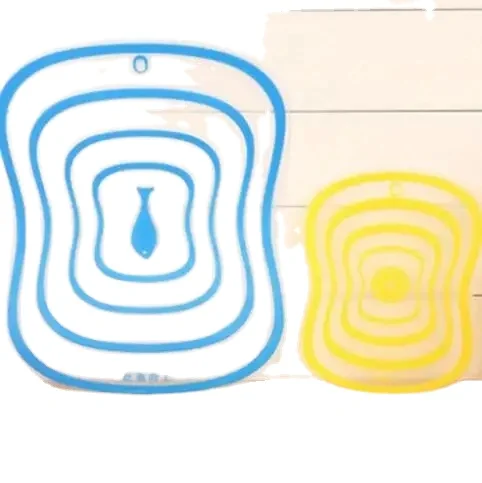 Kitchen Chopping Blocks Tool Flexible Transparent Cutting Board Kitchen PP Cutting Boards Classification Chopping Board Hot