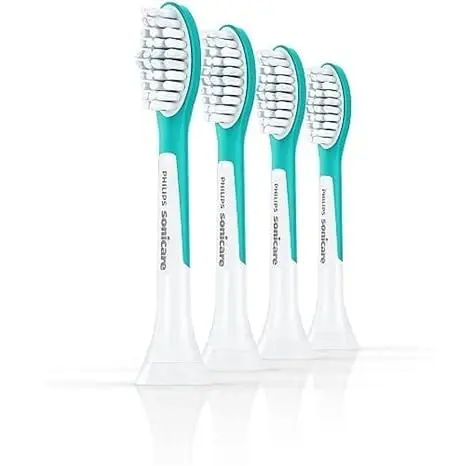 Для Philips Sonicare детская оригинальная компактная звуковая головка зубной щетки-упаковка из 4 штук (модель 6044 7 +)