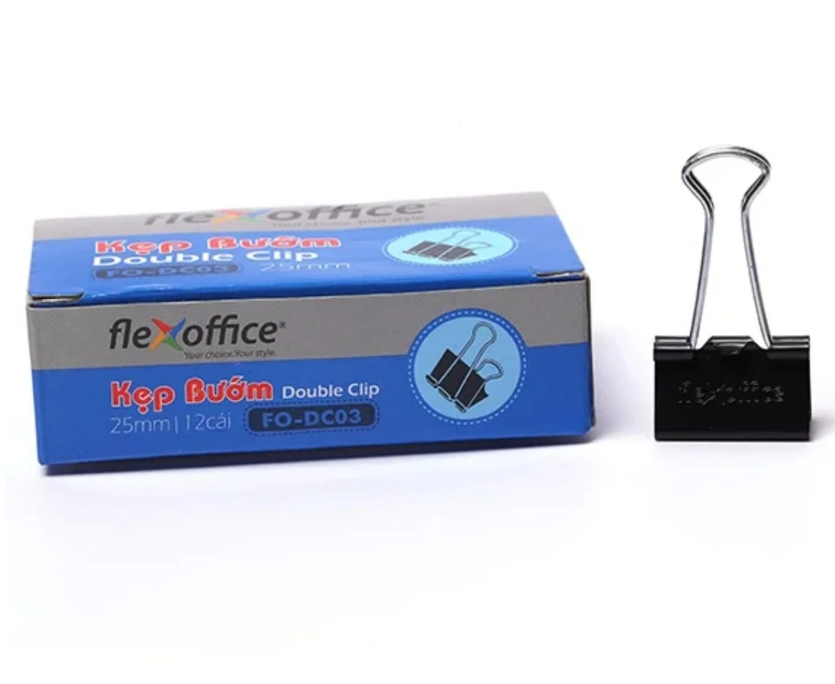 Высокое качество Flexoffice дешевая Фирменная & классического стиля с фокусным расстоянием 25 мм FO-DC03 скрепка для канцелярских принадлежностей из